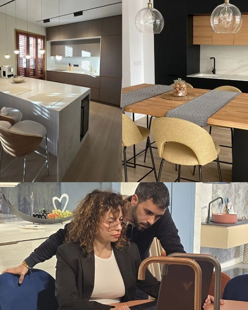 Diseño de cocina a medida en Valencia por Love Kitchen